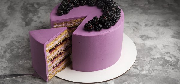 Blackcurrant Honey Cake by Marusya Manko