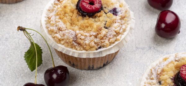 Berry Muffins By Julien Boutonnet