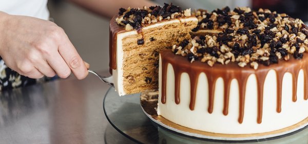 Caramel Honey Cake by Marusya Manko