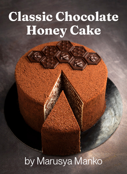 Classic Chocolate Honey Cake by Marusya Manko