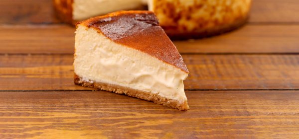 Basque Cheesecake by Oleksandr Trofimenkov