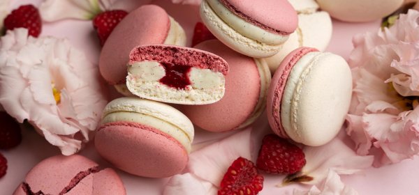 Berry-Yoghurt Macaron by Oleksandr Trofimenkov