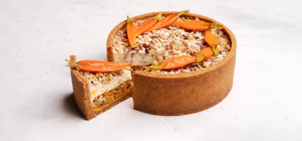 Carrot And Spices Baked Cheesecake by Oleksandr Trofimenkov