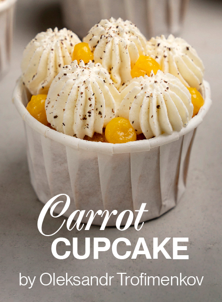 Carrot Cupcake by Oleksandr Trofimenkov