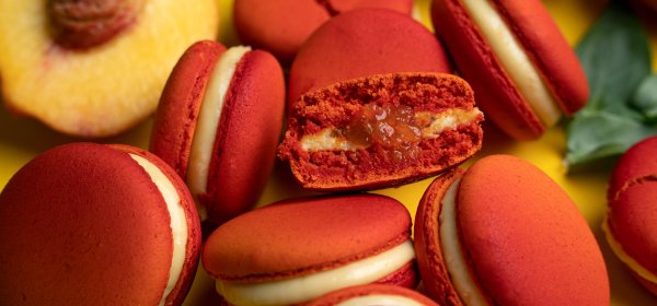 Peach Macaron