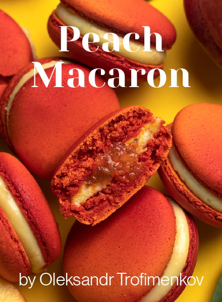 Peach Macaron