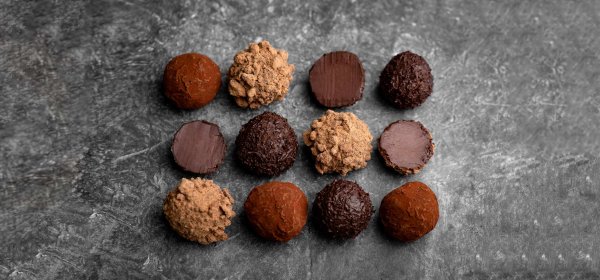 Truffle Candy with Rum and Vanilla by Oleksandr Trofimenkov