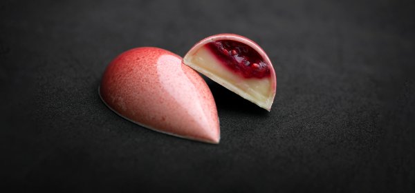 Yuzu and Raspberry Bonbon
