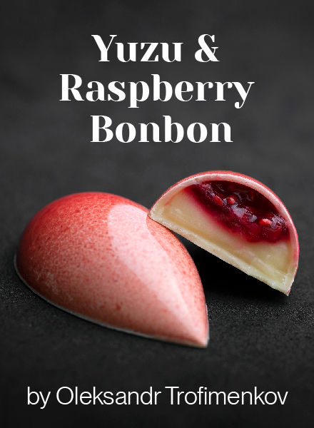 Yuzu and Raspberry Bonbon